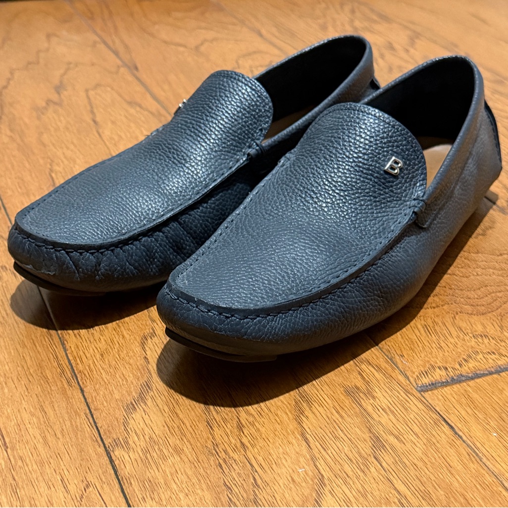 Bally Wander Men’s Pebble Leather Loafer 10.5 Us